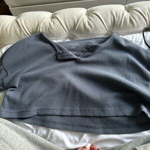 Rue21 Gray Long Sleeve Tee